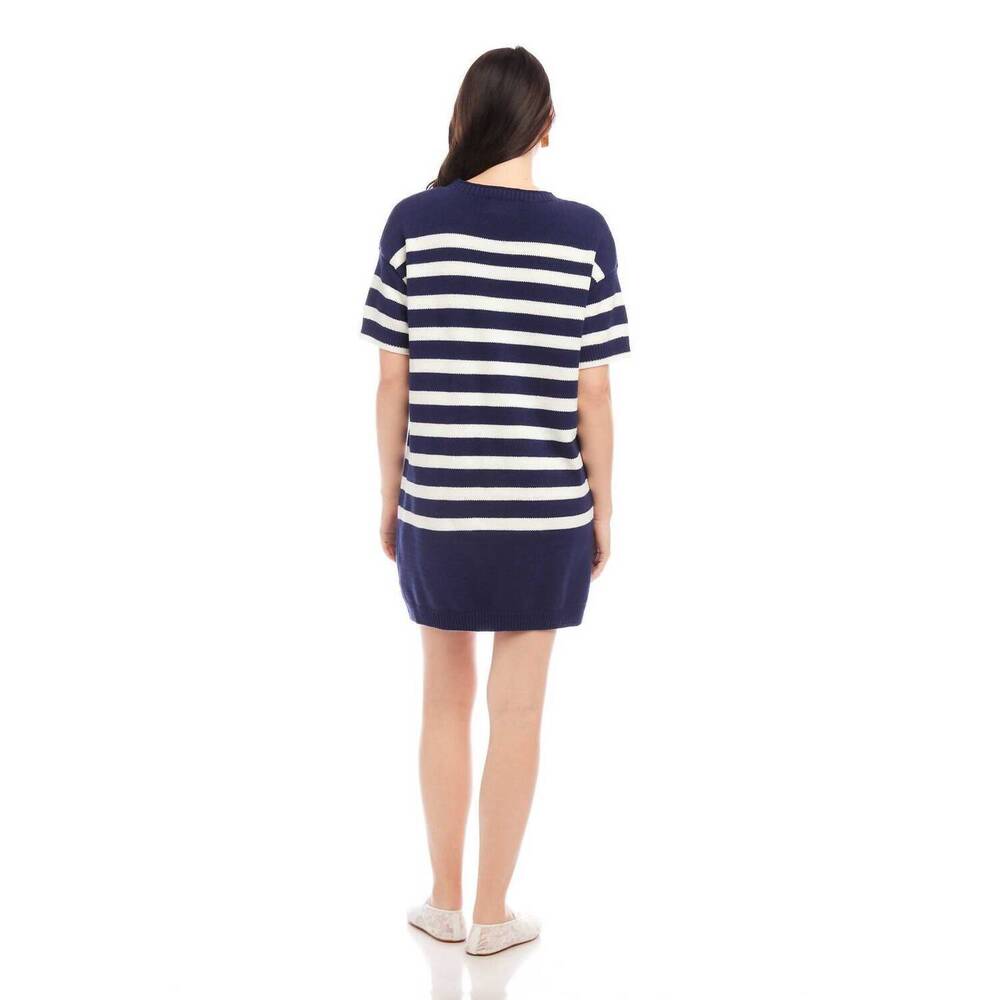 NEW FIFTEEN TWENTY georgette mini dress in stripe - Picture 3 of 5